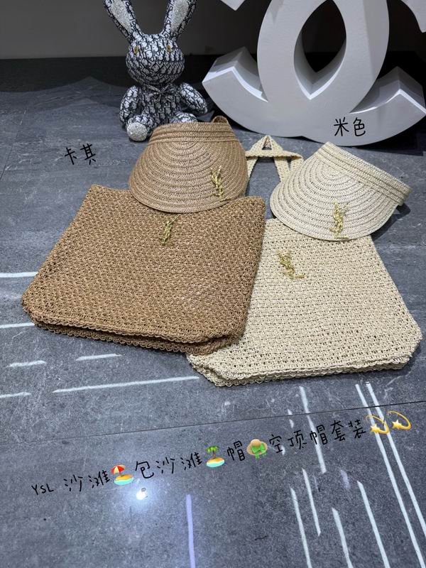 YSL beach bag hat 0626